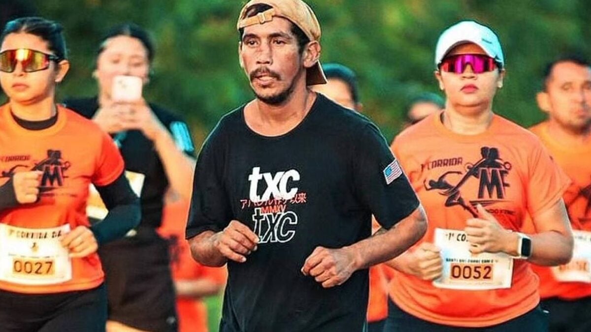Bêbado e de chinelo: quem é o homem que ganhou medalha em corrida no Pará