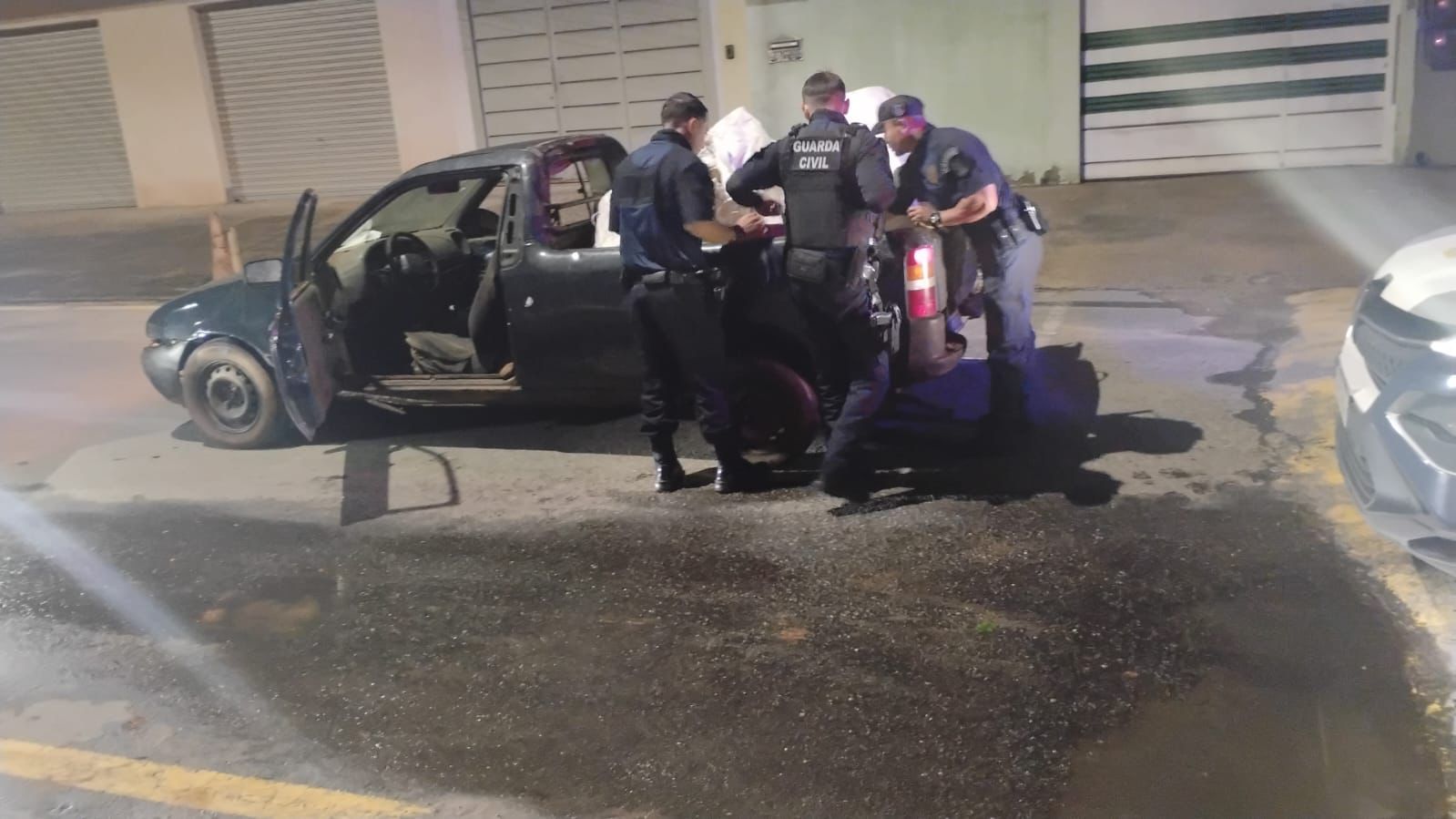 GCM detém suspeitos por furto contínuo de fios de cobre em Senador Canedo